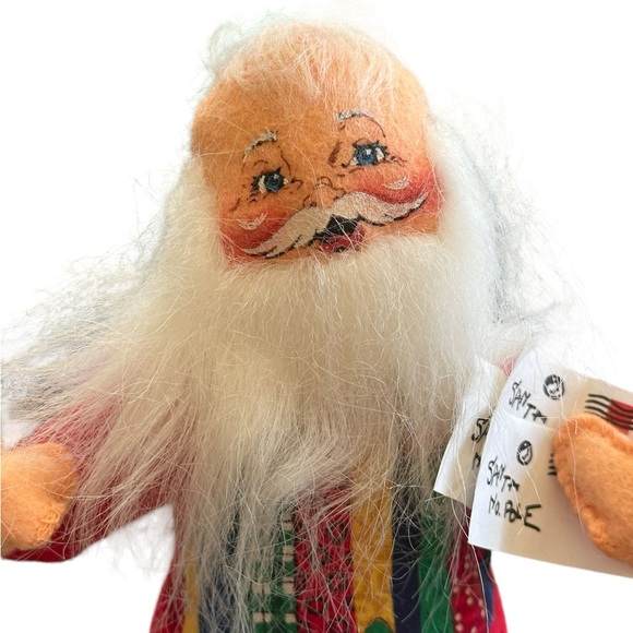 Annalee Santa Doll Holding Letters and Spectacles - Picture 3 of 6